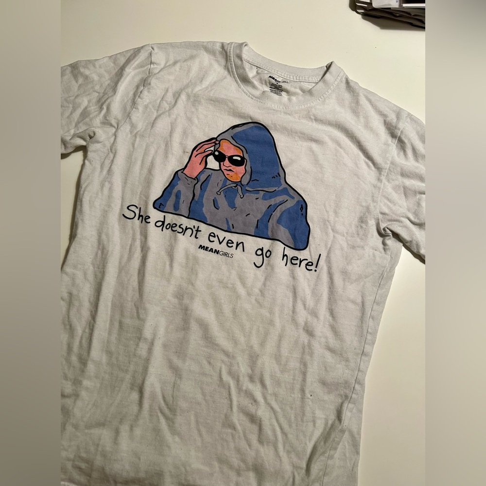 Mean Girls Graphic White T-Shirt